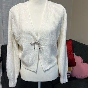 Ivory color dress sweater